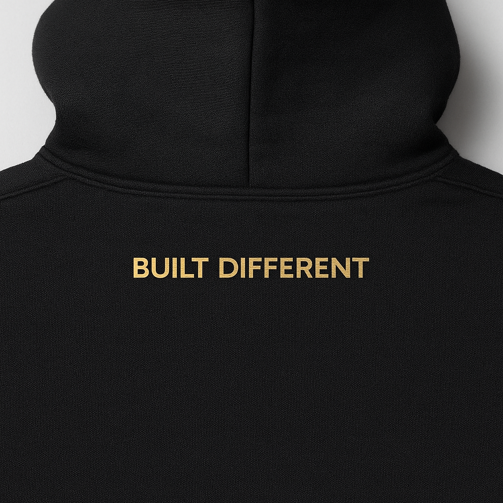 I RATHER EAT CRUMBS WITH BUMS” Gold Edition Hoodie