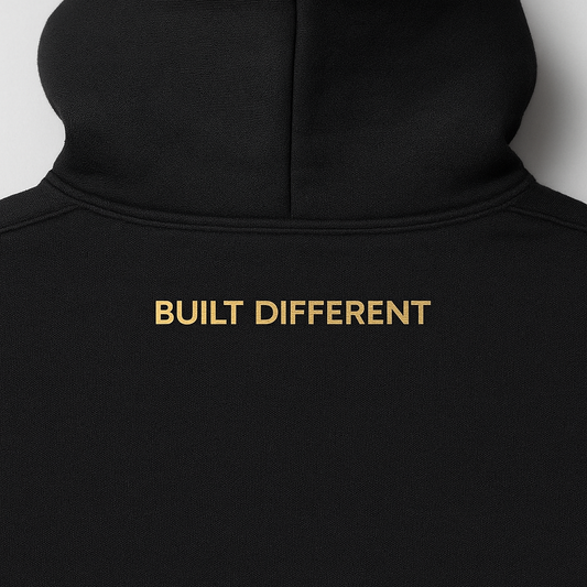 I RATHER EAT CRUMBS WITH BUMS” Gold Edition Hoodie