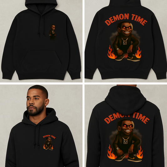 Demon Time Hoodie – By Damian the Designer